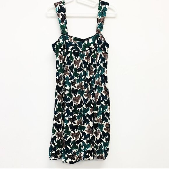 Julie Brown Sleeveless Zebra Print Knit Mumu, Med - Picture 1 of 10